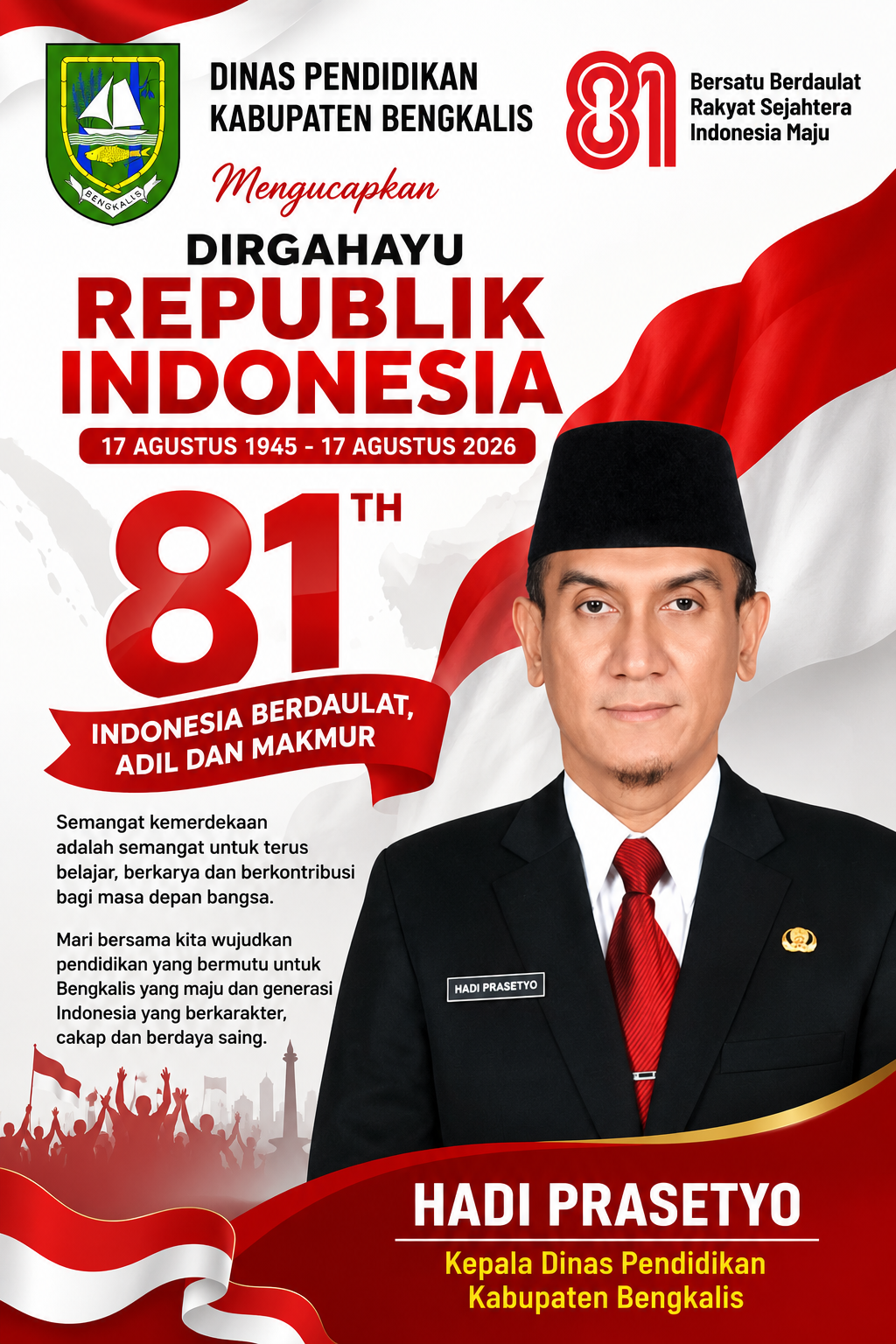 Kiri - Iklan Hadi Prasetyo HUT RI